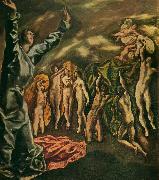 El Greco the vision of st. john Sweden oil painting artist